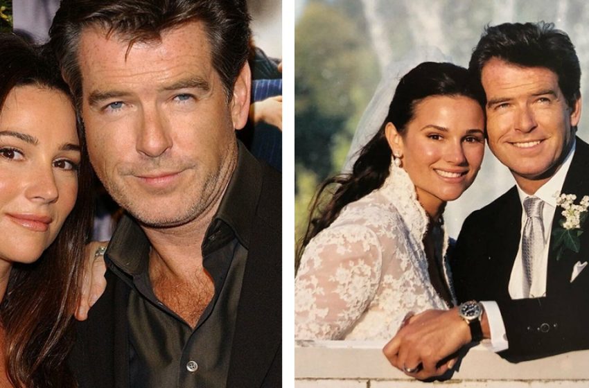 Pierce Brosnan amazed everyone with pictures of his plump wife