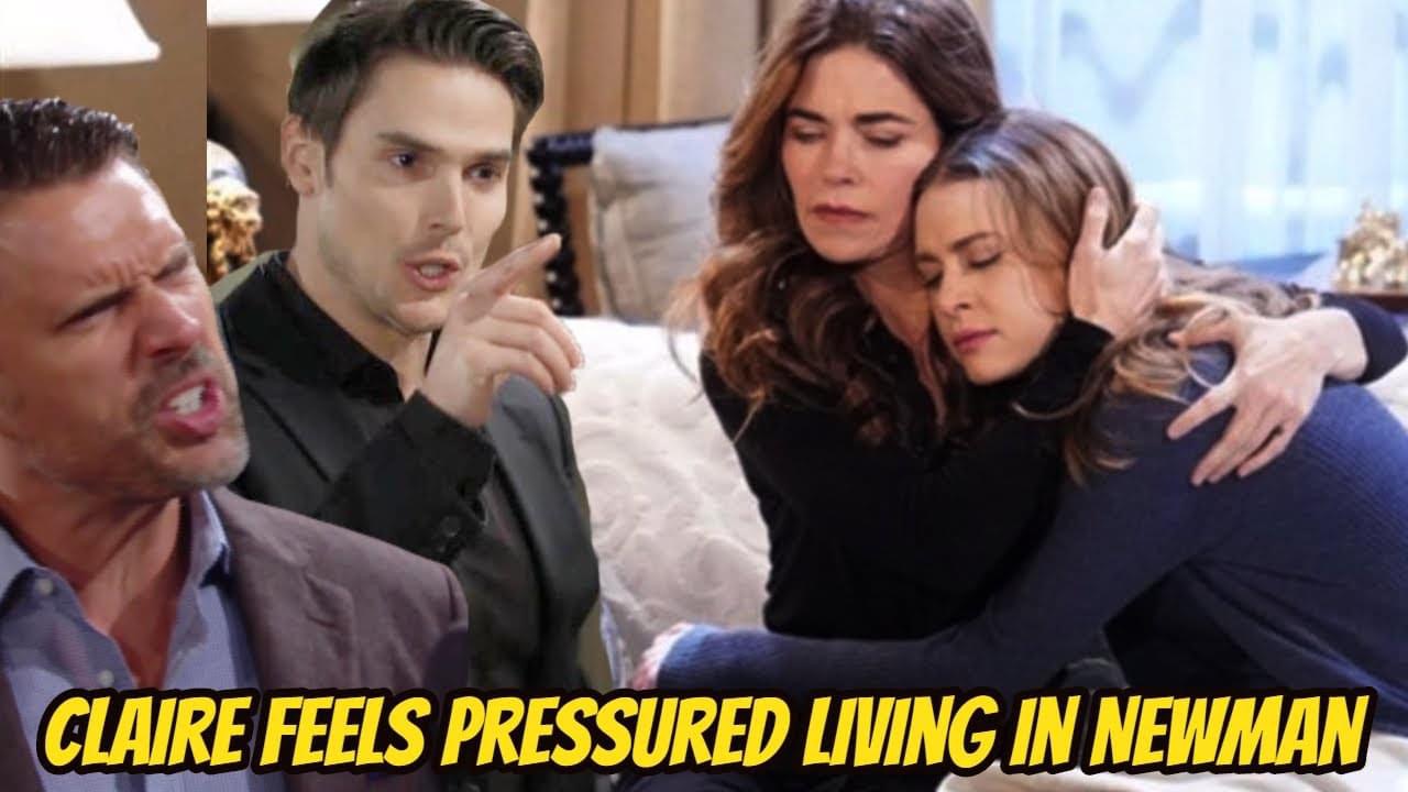 The Young and The Restless Claire feels pressured living in Newman after people’s criticism of pressure