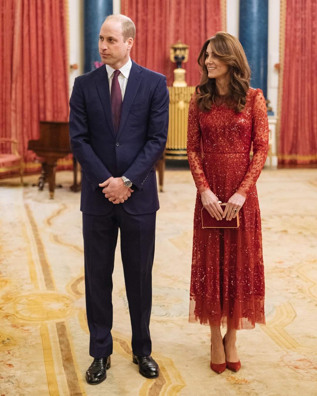 The Duke and Duchess of Cambridge, on behalf of Her Majesty The Queen, hosted a reception at Buckingham Palace to mark today’s UK-Africa Investment Summit.