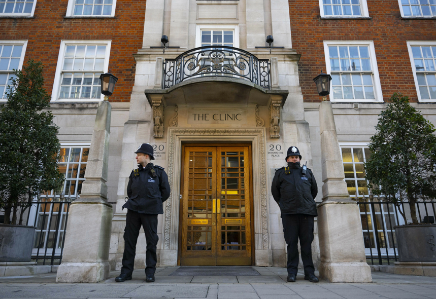 Kate Middleton treated at the London Clinic