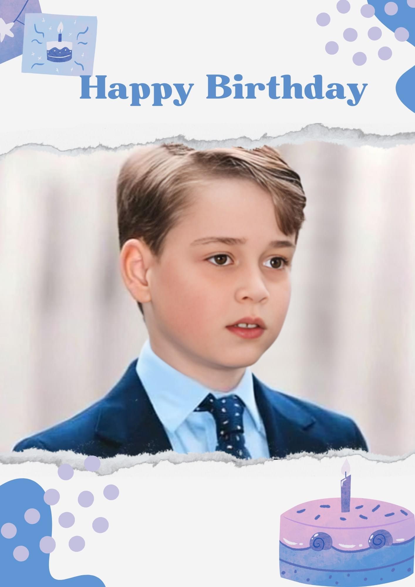 Prince George looks incredibly grown up in a smart suit for new portrait taken by Kate to mark his 11th birthday