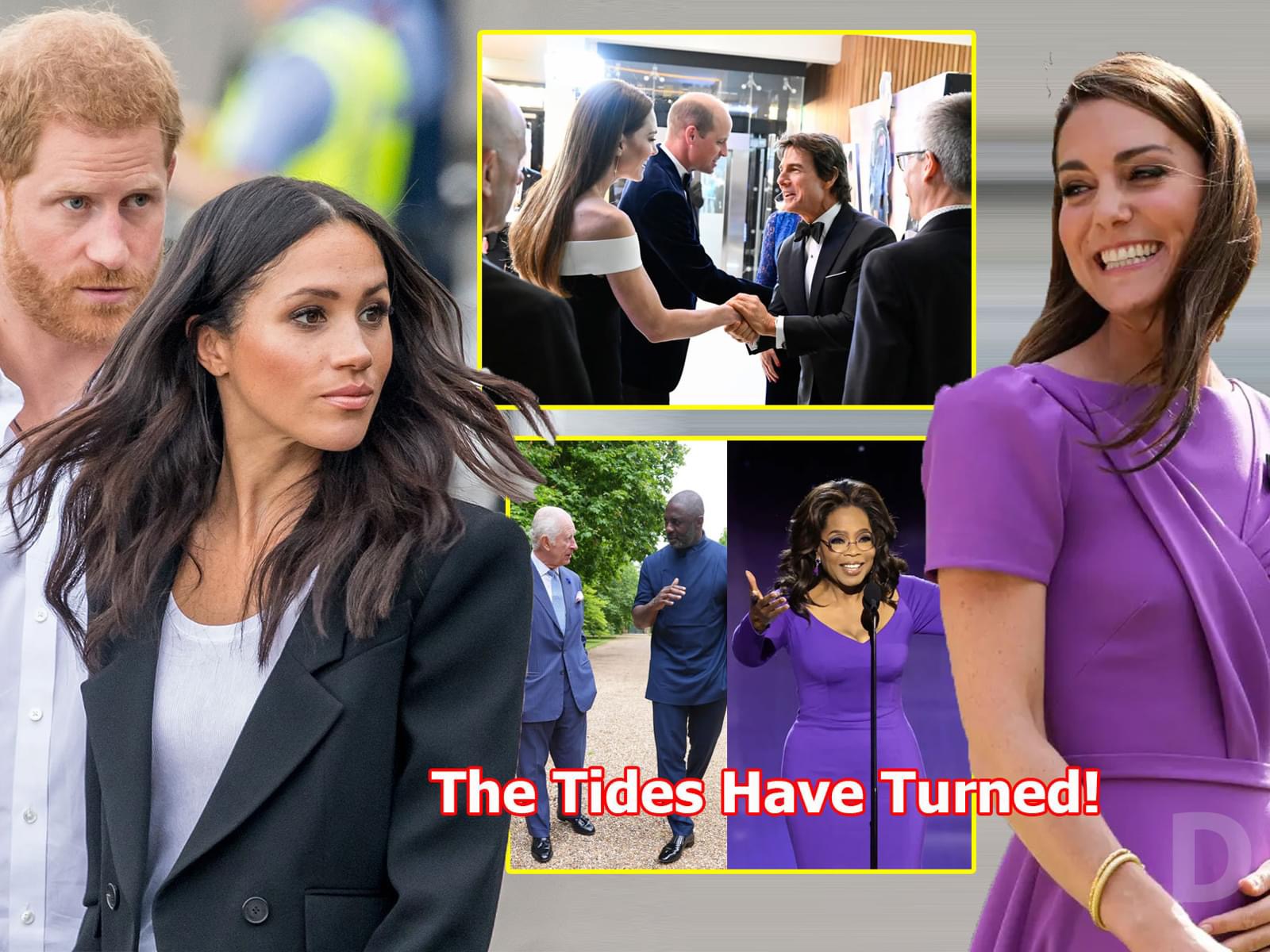 “The Tides Have Turned!” on Prince Harry and Meghan Markle