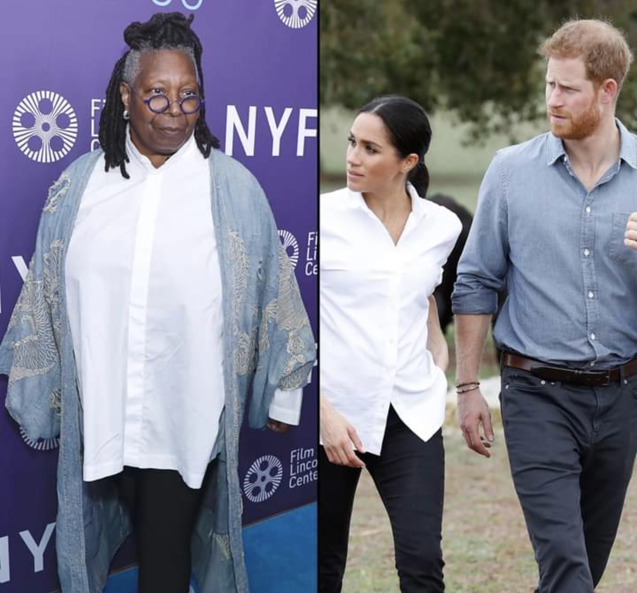 Prince Harry ‘SLAPSED IN THE FACE’ by Whoopi Goldberg with evidence that Meghan Markle is trying to be a carbon copy of his mother