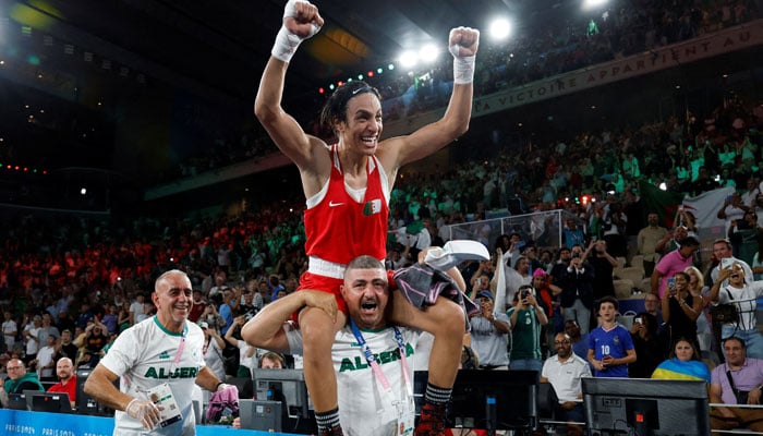 Algerian gender-row boxer Khelif storms to Olympic gold