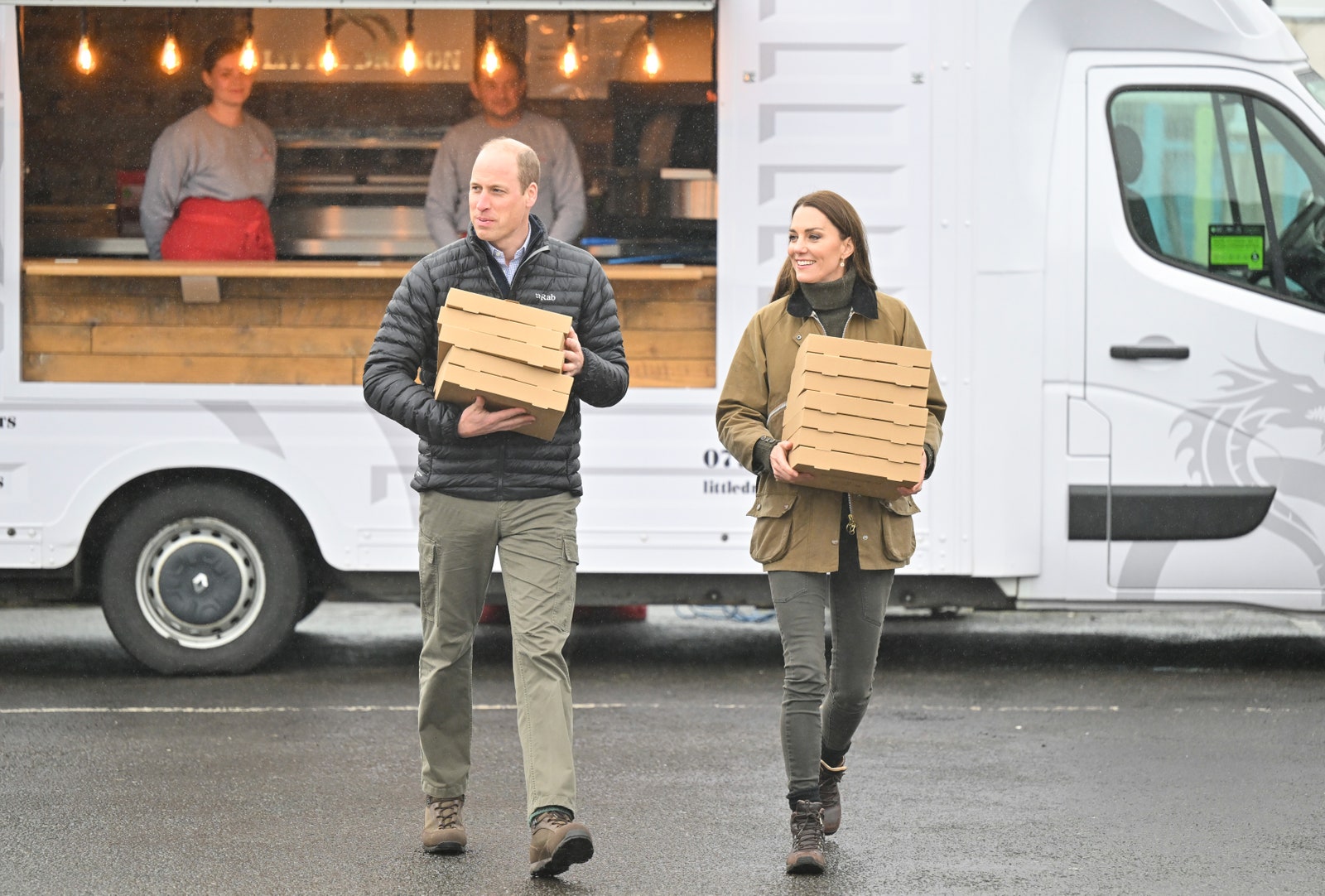 ‘We can only begin to imagine what an immense hole he will leave in your life’: Prince William and Kate Middleton pen a deeply personal letter to a widow after father-of-two dies of cancer