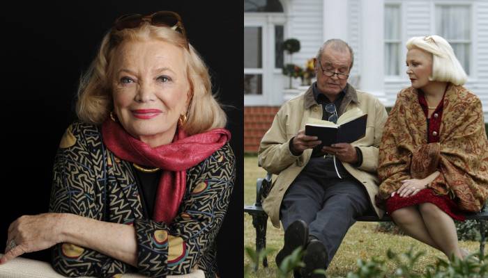 Gena Rowlands, beloved as older Allie in ‘The Notebook,’ dies at 94