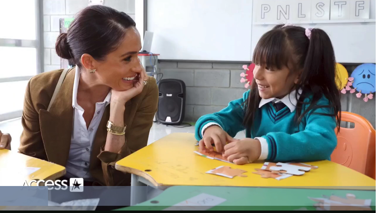 Meghan Markle stays positive with ‘evil eye’ bracelet during Colombian tour