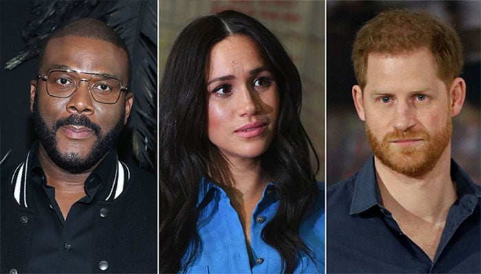 Tyler Perry’s awkward silence when grilled about Meghan Markle and Harry