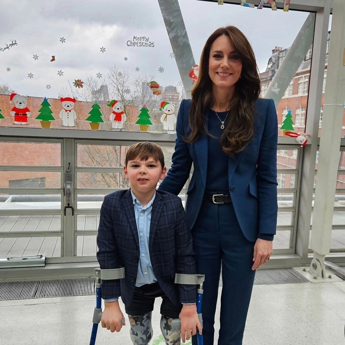 Princess Catherine, is compassionately spending time with a child with special needs.