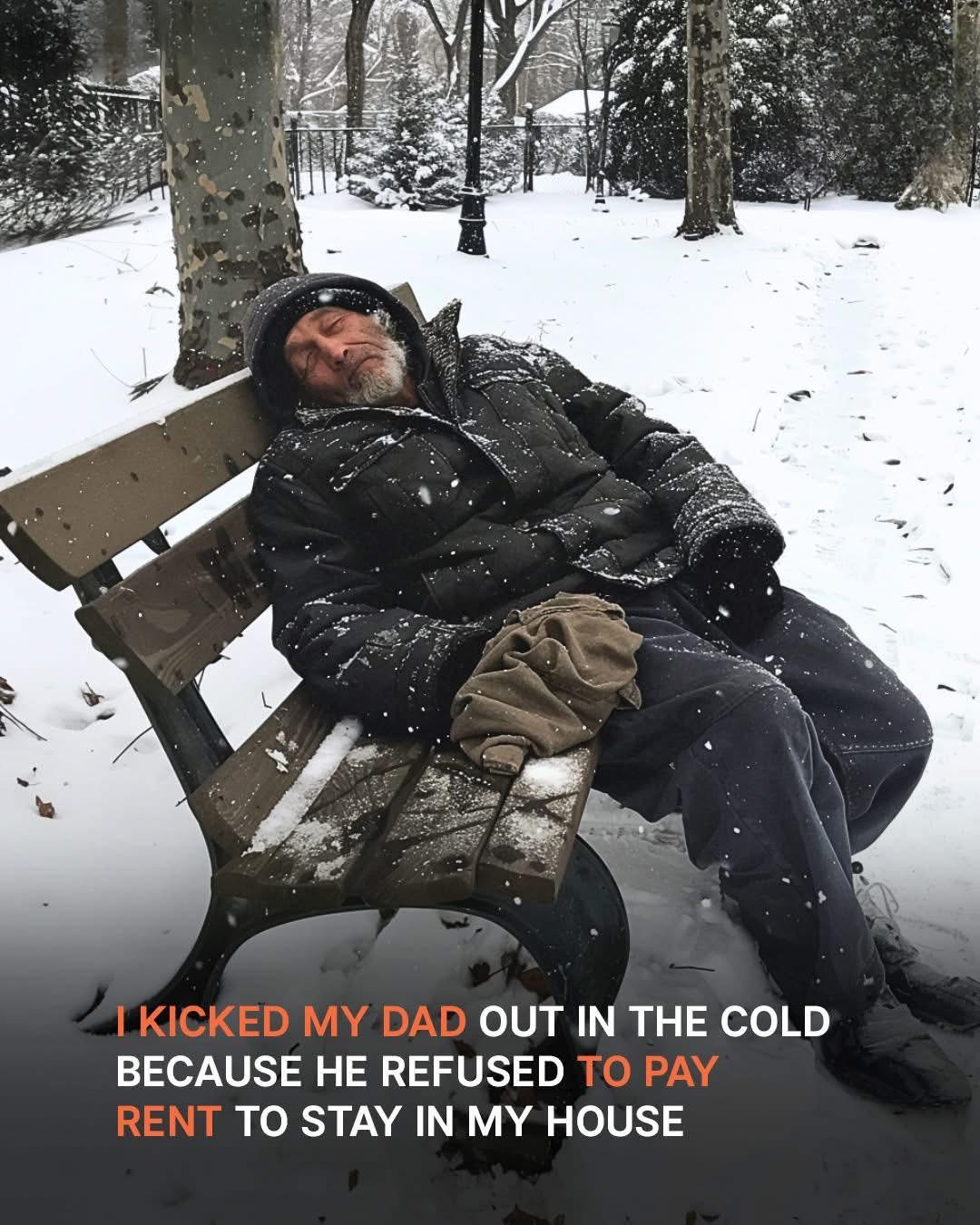 Son kicks out father for refusing to pay rent to live in his home