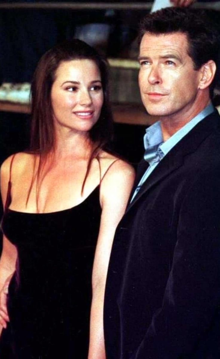 Pierce Brosnan always has his wife’s back…she helped him through this pain