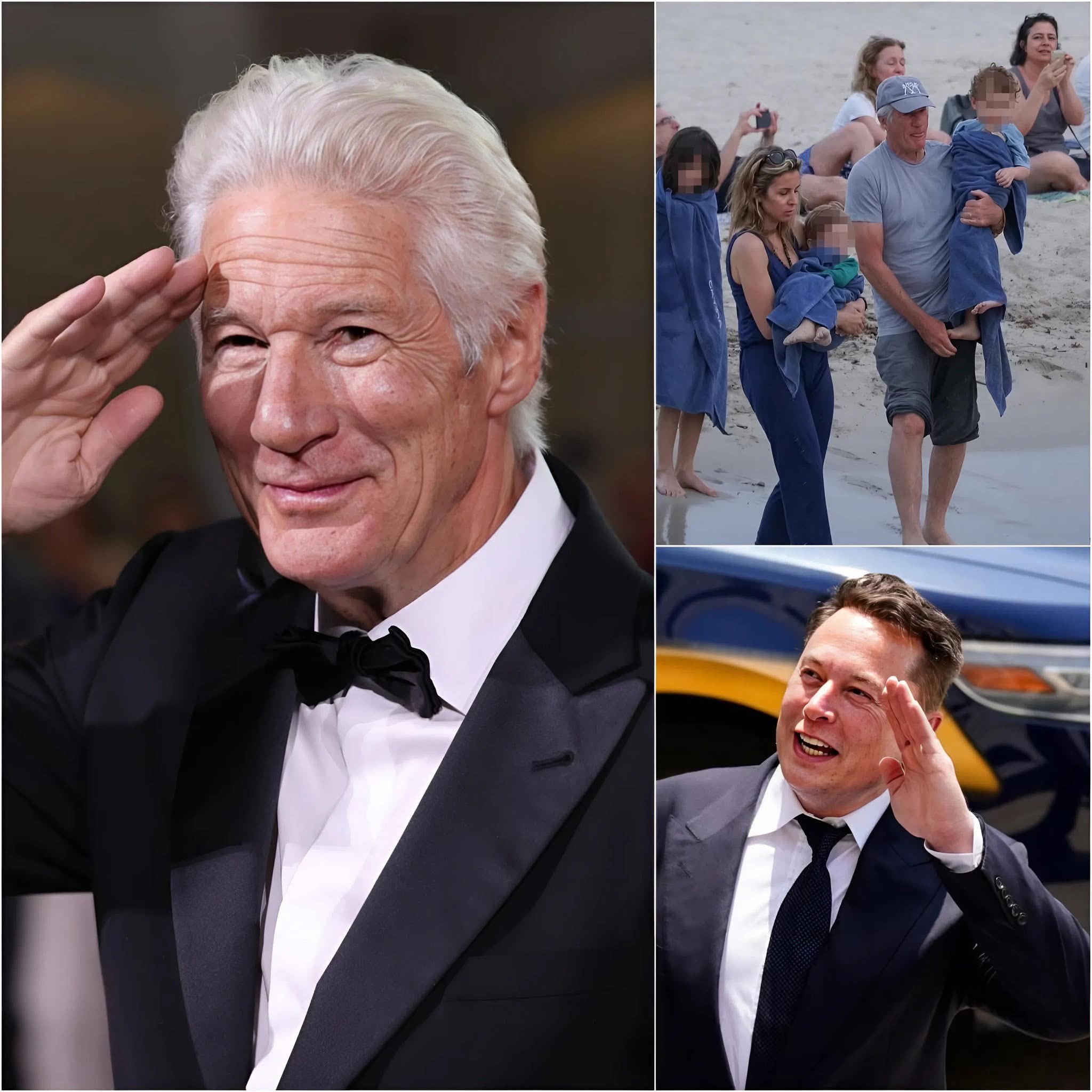 Richard Gere leaves the United States for Spain with his family and vows never to return
