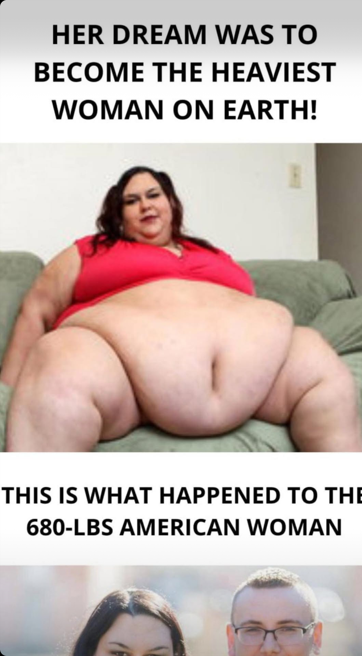 From Dream to Reality: The Journey of a 680-lb Woman Who Aimed to Be the Heaviest on Earth!