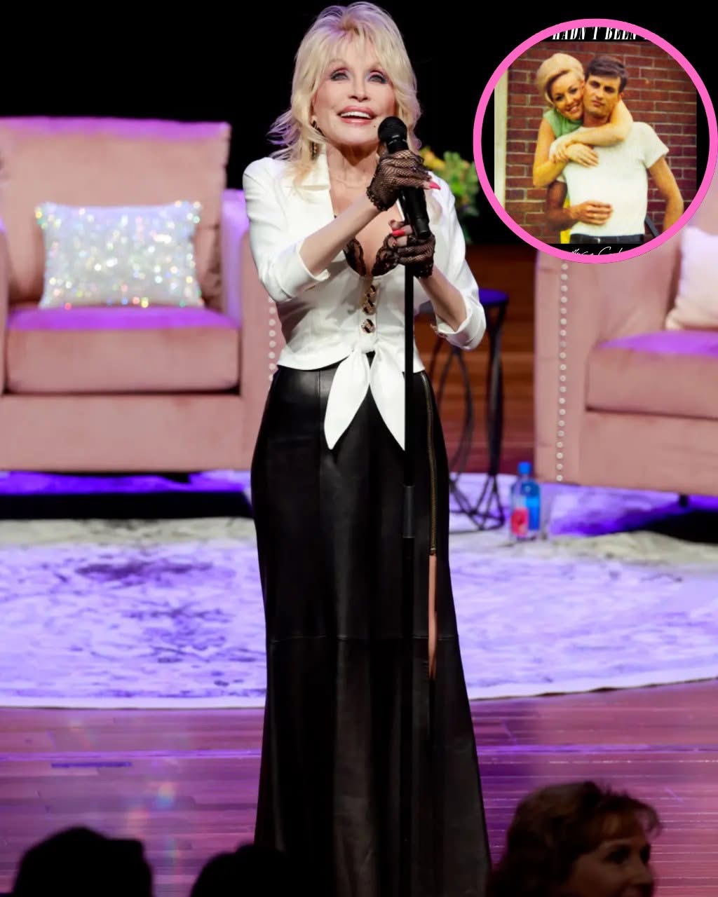 As Dolly Parton took the stage, a hush fell over the crowd, anticipation thick in the air. Her new song, a tribute to her late husband, was more than just music—it was a promise, a love letter echoing beyond time.