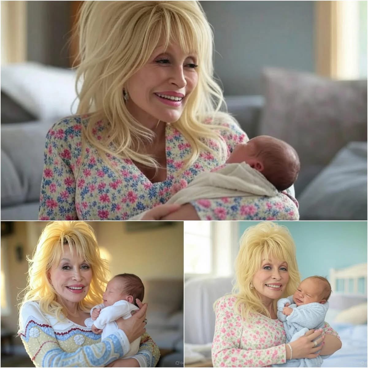 A newborn baby was abandoned just five hours ago. In the face of this heartbreaking situation, Dolly Parton of country musician stepped in to become the child’s guardian